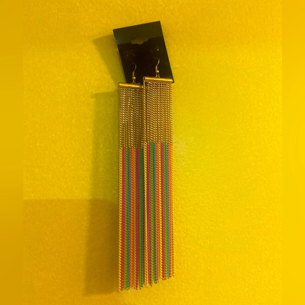 Multiple color earrings